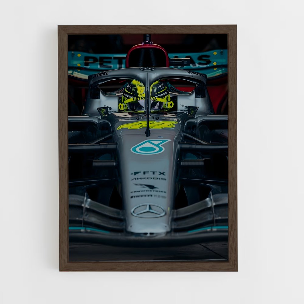 Poster La Flèche d'Argent – affiche Voitures de Formule 1 (vue 5)